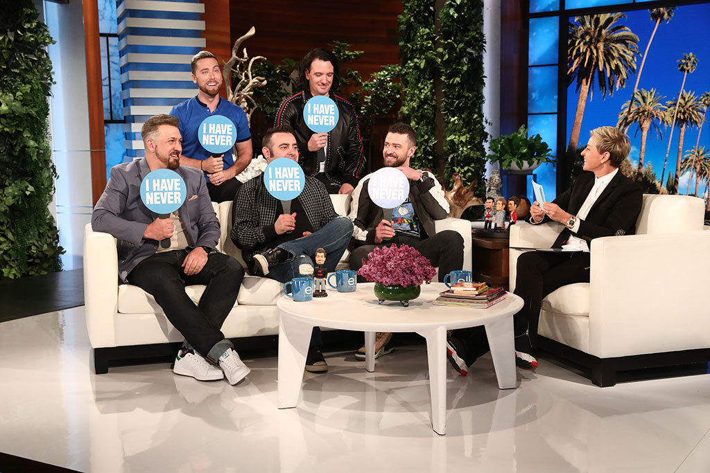 'N Sync, Ellen DeGeneres 'N Sync, Ellen DeGeneres
